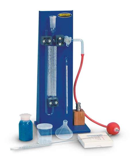 air permeability and pore size testing apparatus|blaine permeability apparatus.